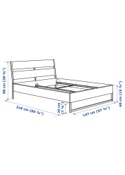 TRYSIL Bed frame