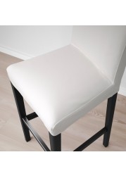 BERGMUND Bar stool with backrest