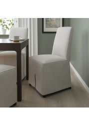 BERGMUND Chair with long cover