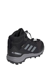 adidas Black Terrex Mid Gore Tex Hiking Youth and Junior Trainers