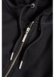 Overhead Hoodie Zip Through Hoodie