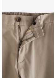 Stretch Chino Trousers Straight Fit