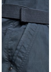 Belted Tech Cargo Trousers