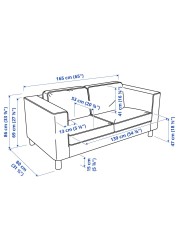 PÄRUP 2-seat sofa