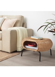 GAMLEHULT Footstool with storage