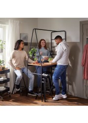 HÅVERUD Table with storage ladder