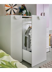 SMÅSTAD Wardrobe with pull-out unit