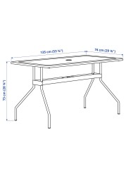 VIHOLMEN طاولة، خارجية