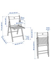 KALLHÄLL / KÄTTIL Table and 4 chairs