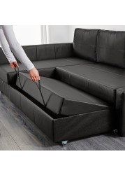 FRIHETEN Corner sofa-bed with storage