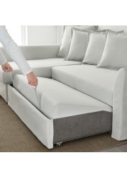 HOLMSUND Corner sofa-bed