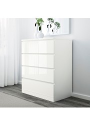 MALM Chest of 4 drawers