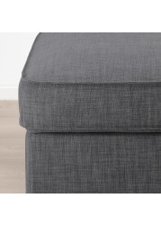 KIVIK Footstool with storage