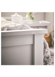 HEMNES Bed frame with 2 storage boxes