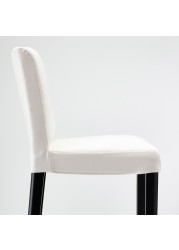 BERGMUND Bar stool with backrest