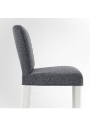 BERGMUND Bar stool with backrest