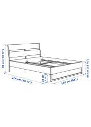 TRYSIL Bed frame